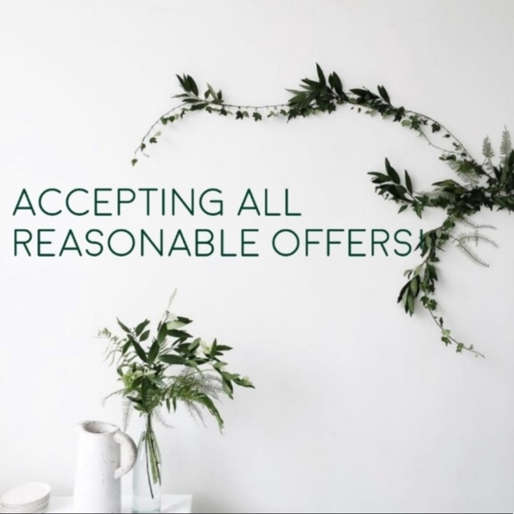 🌿PLEASE MAKE AN OFFER✨